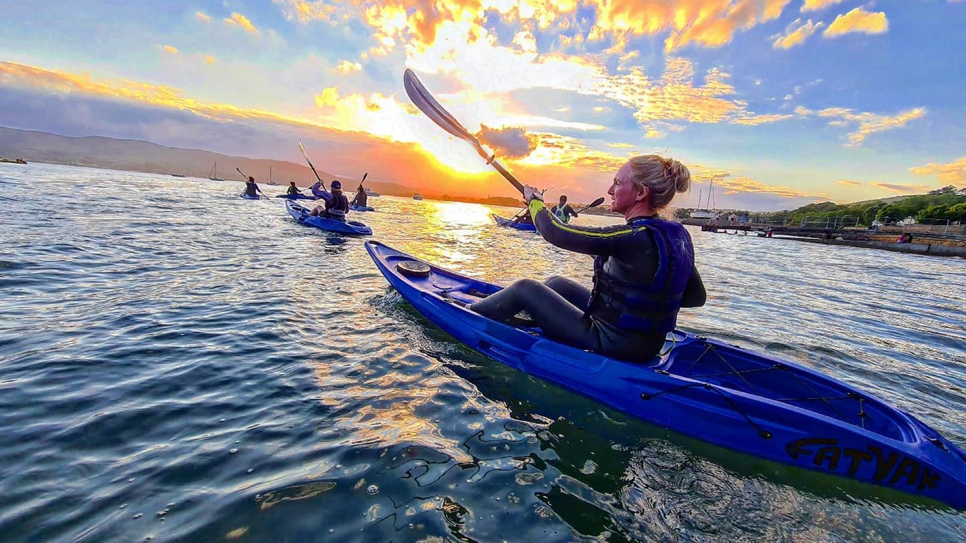 kayaking
