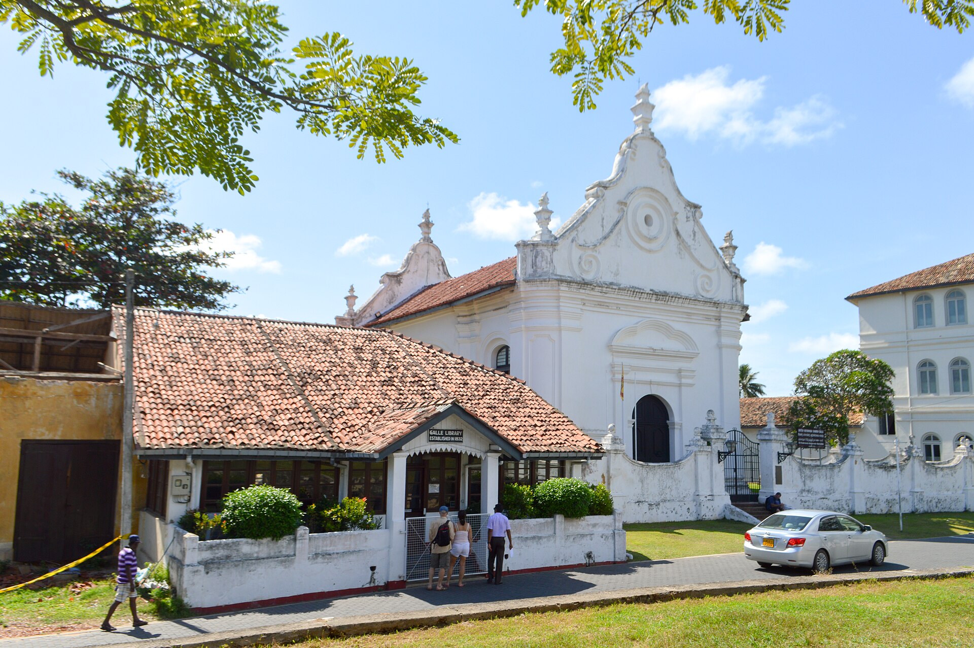 Dutch Reformed Church Galle - the Groote Kerk inside the fort