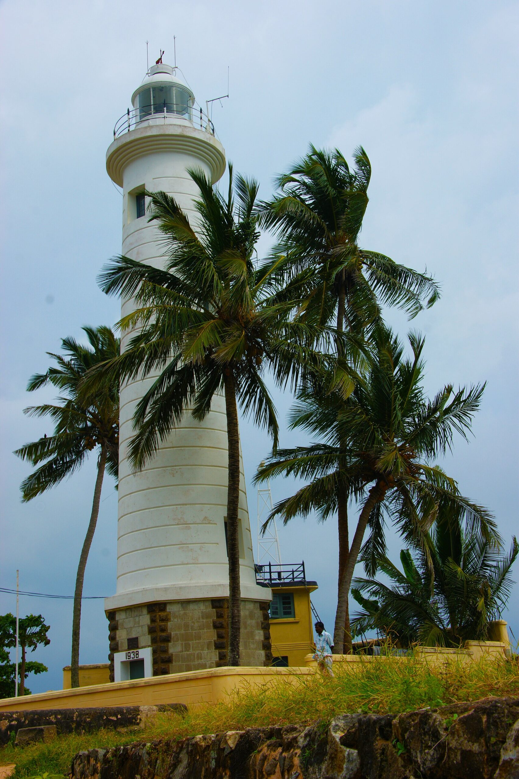 places to visit in Sri Lanka - Galle Fort lighthouse at Point Utrecht