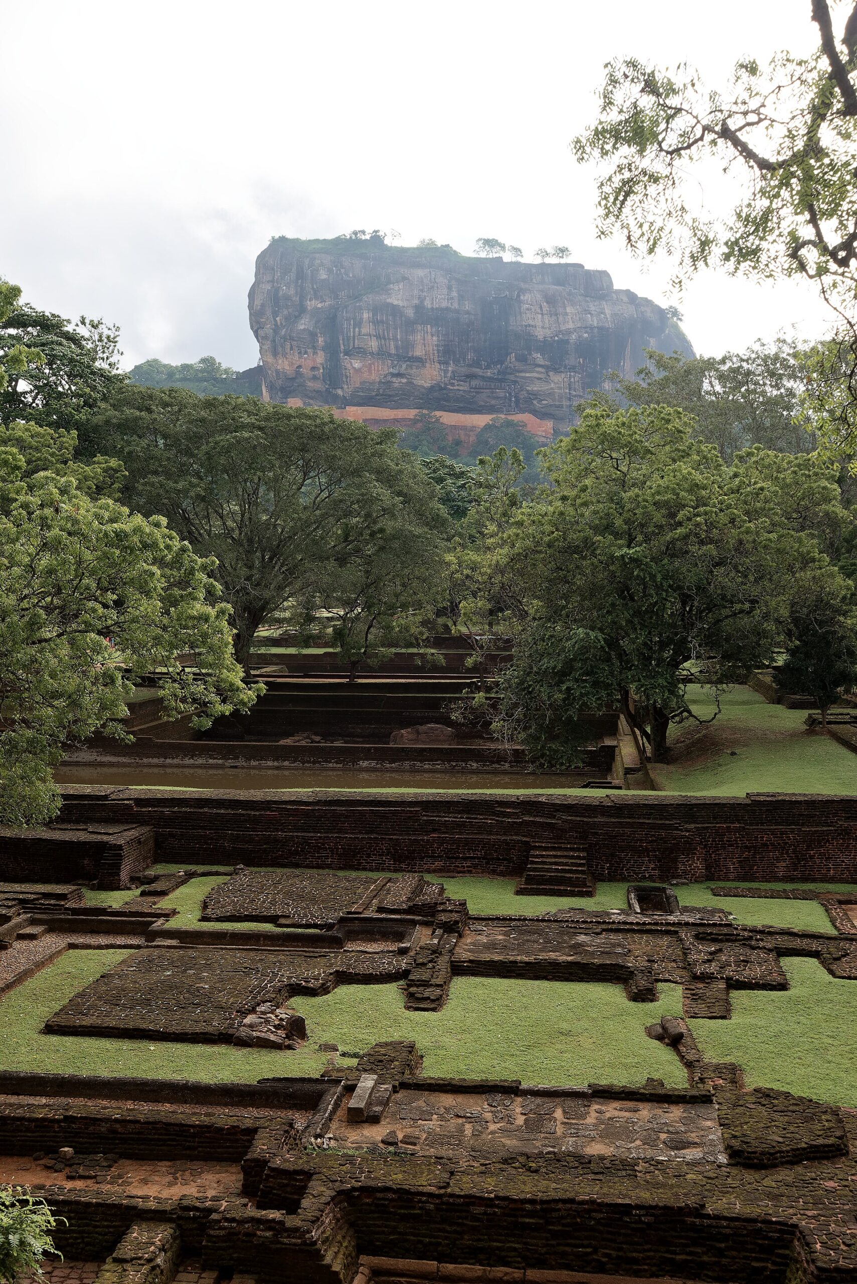 things to do in Sri Lanka - Sigiriya rock rising above the jungle